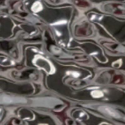 201 304 316 물 물결 스틸 시트 거울 닦은 샴페인 금색 장식 7